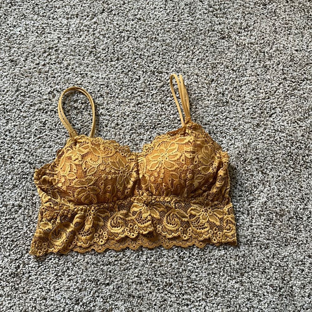 Yellow bralette